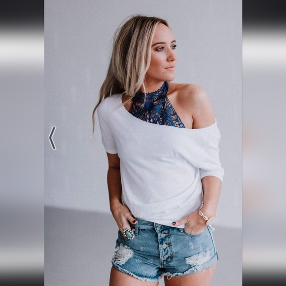 Dusty rose baroque high neck bralette - Picture 9 of 11